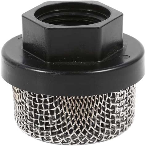 6 inch screw on water pump hose filter|6 inch hose strainer.